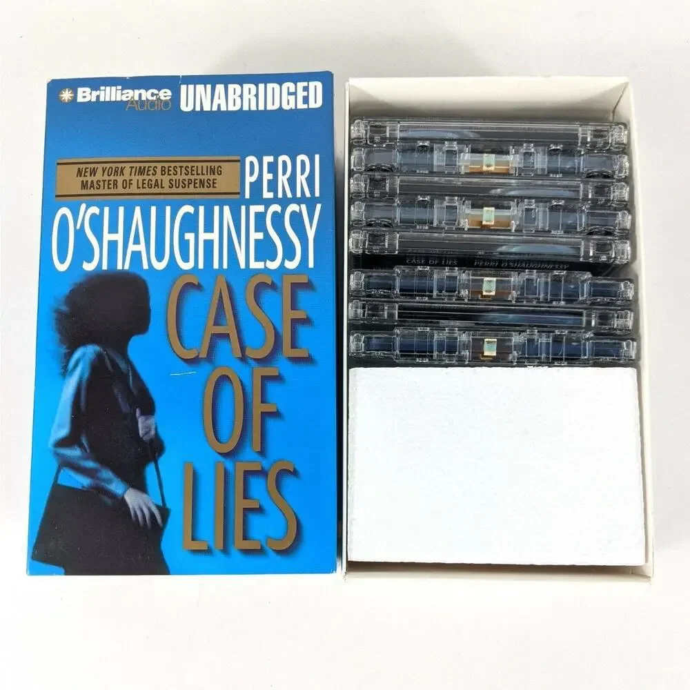 Case of Lies Unabridged Audiobook by Perri O'Shaughnessy on Cassette Tape